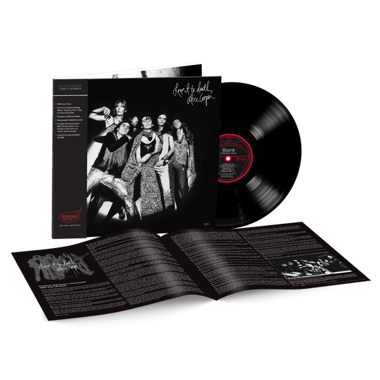 Alice Cooper – Love It to Death (Thumb Cover) Vinyl LP Record - Rhino High Fidelity Series Reissue Remastered - Limited to 5,000 Worldwide