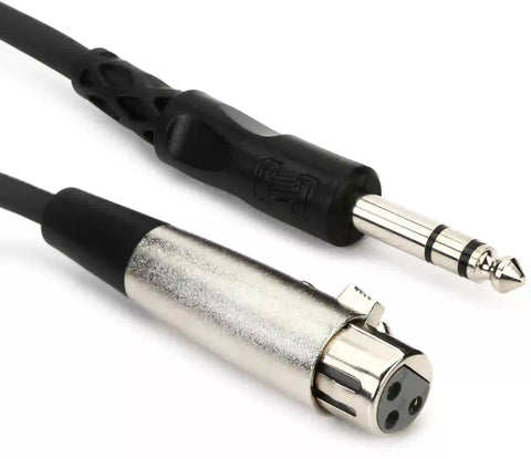 Hosa STX-105F Balanced Interconnect XLR3F to 1/4in TRS