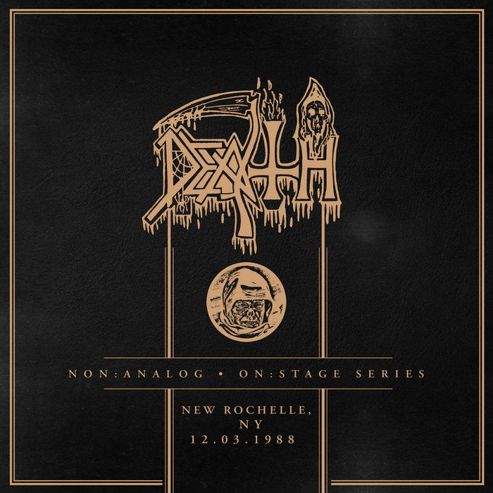 Death - Non:Analog - On:Stage Series New Rochelle, NY 12-03-1988 - Vinyl LP (Metal)