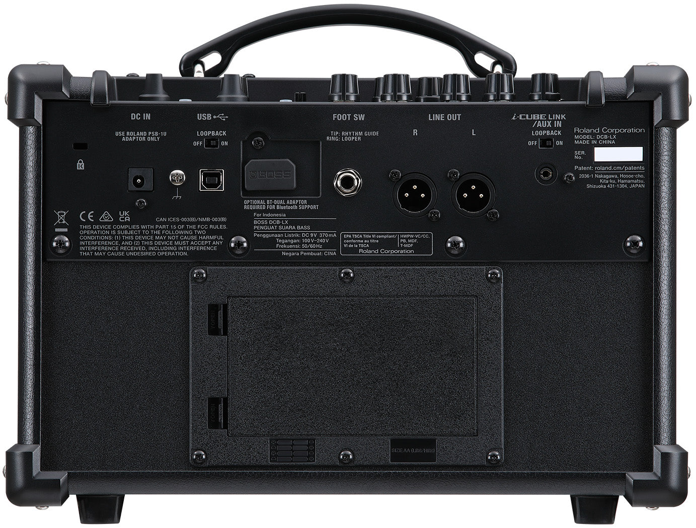 Boss Dual Cube Bass LX 10-watt Bass Amplifier