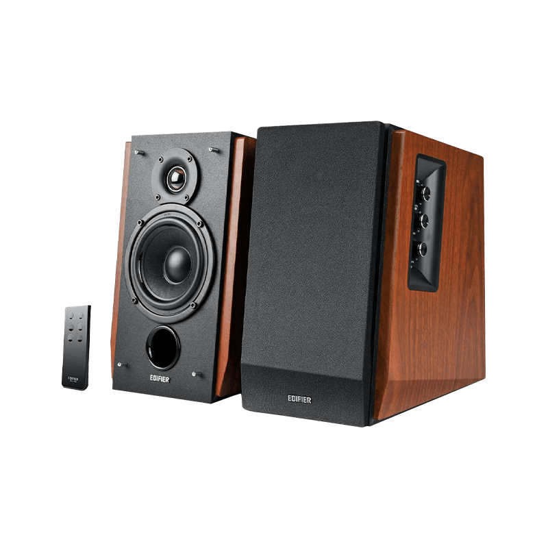 Edifier R1700BT Turntable Powered Speakers - Brown