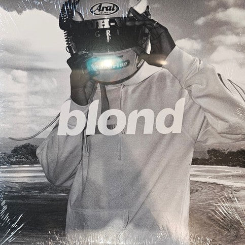 Frank Ocean Blond Motorcycle Helmet カバー Frank Ocean - Blond (Motorcycle Cover) – Resident Vinyl