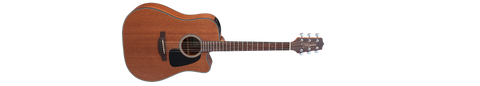 Takamine G-Series GD11MCE Dreadnought LEFTY Acoustic/Electric Guitar - Black
