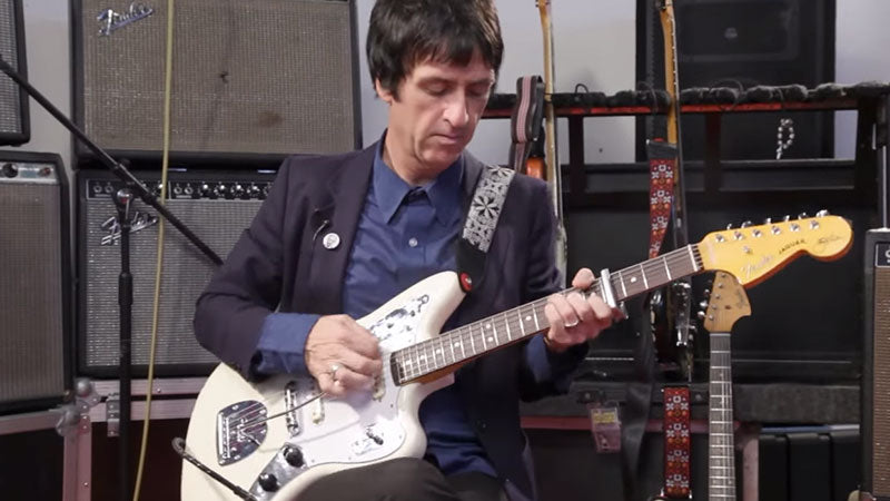 Fender Johnny Marr American Jaguar - Olympic White with Rosewood Fingerboard - w/ Hard Case (as played by Taylor Swift)