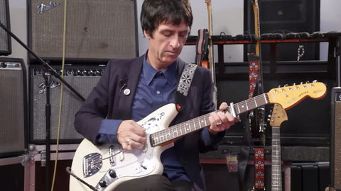 Fender Johnny Marr American Jaguar - Olympic White with Rosewood Fingerboard - w/ Hard Case (as played by Taylor Swift)