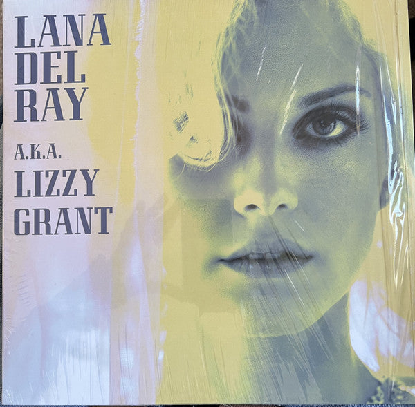 LANA DEL REY - A.K.A. LIZZY GRANT - Green Marbled Vinyl LP Record (alternative cover)