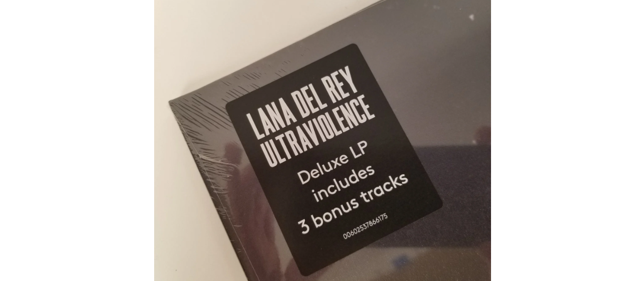 Lana Del Rey ULTRAVIOLENCE, 2x Vinyl LP, Deluxe Edition, 3 Bonus Tracks, Limited Import - Black Vinyl
