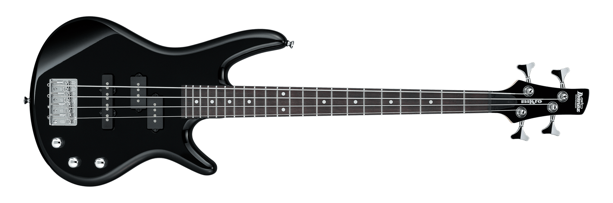 Ibanez Gio GSRM20 miKro Electric Short-scale Bass Guitar - Black