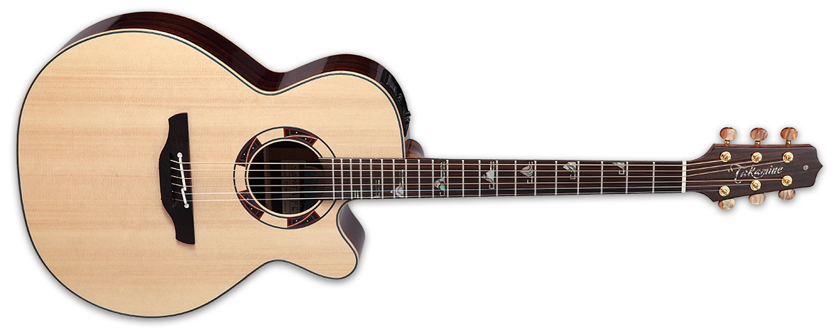 Takamine TSF48C Acoustic/Electric Guitar - "Natural" w/ Hard Bag