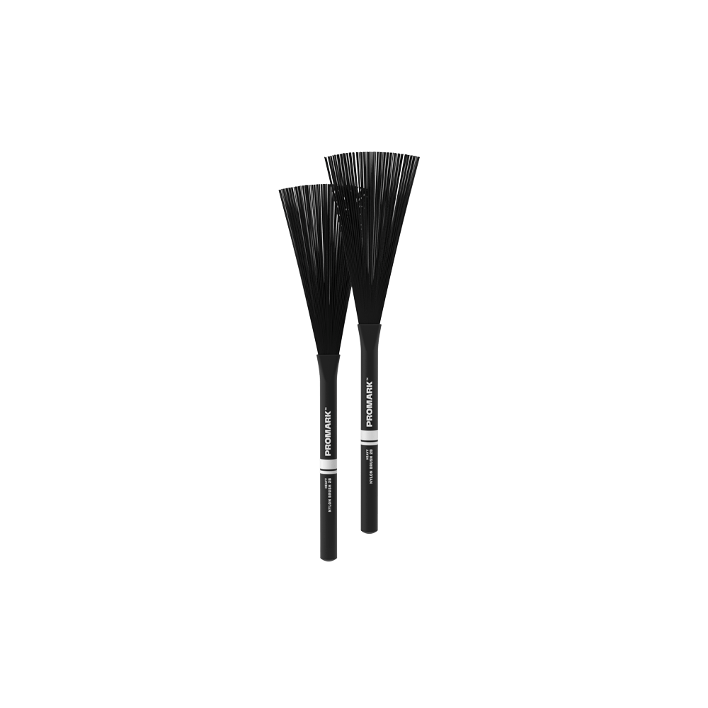 Promark by D'Addario PMNB2B Heavy Nylon Drum Brush 2B