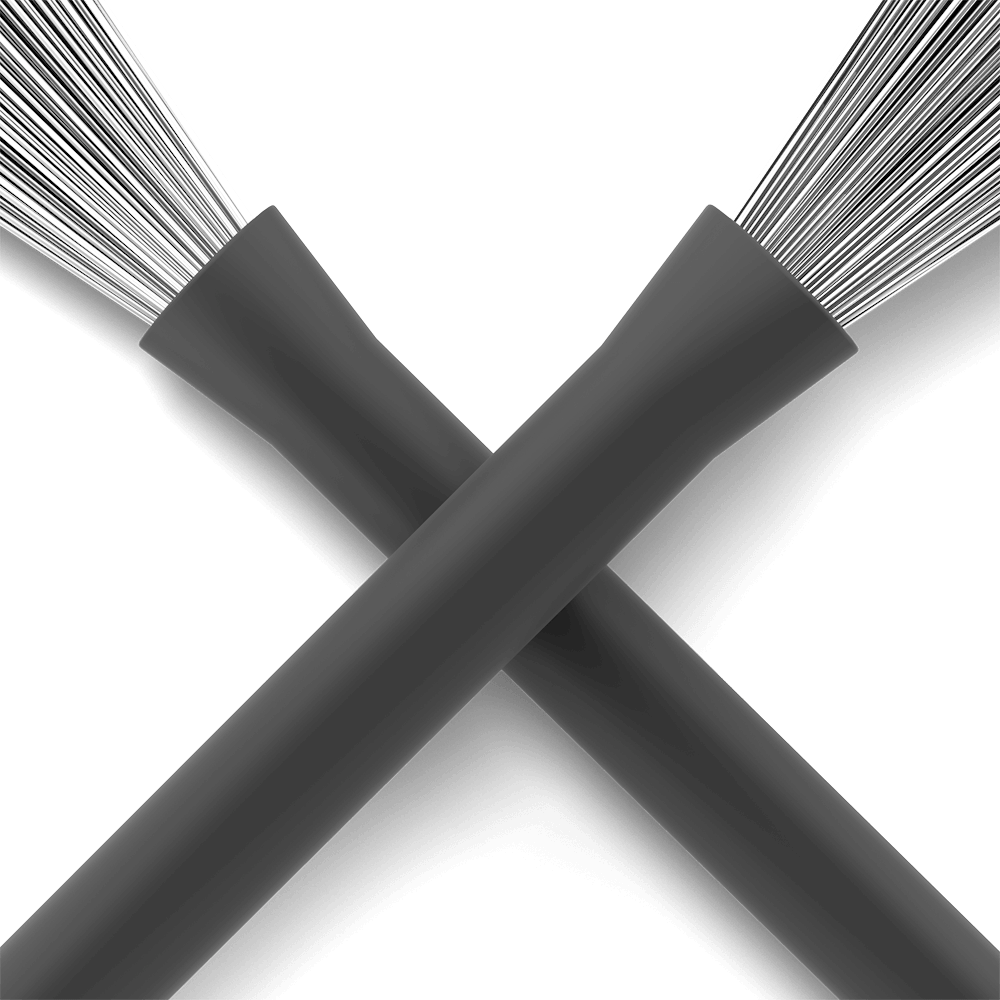 Promark by D'Addario TB3 Steel Jazz Brushes