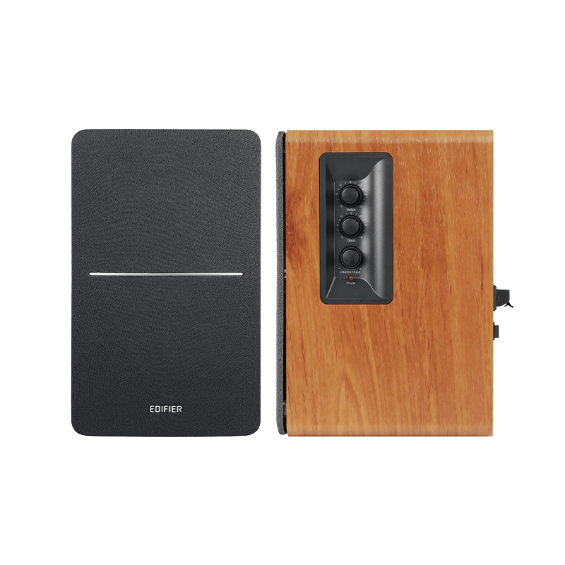 Edifier R1280DB Bookshelf Speakers - Brown