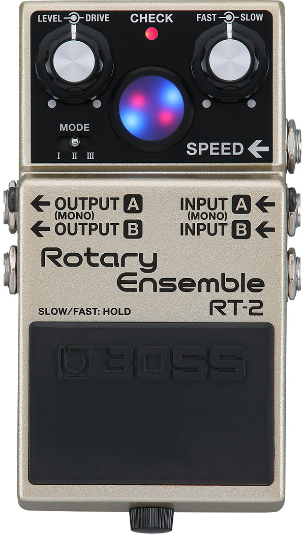 Boss RT-2 Rotary Ensemble Guitar Pedal (Rotary speaker cabinets simulator)