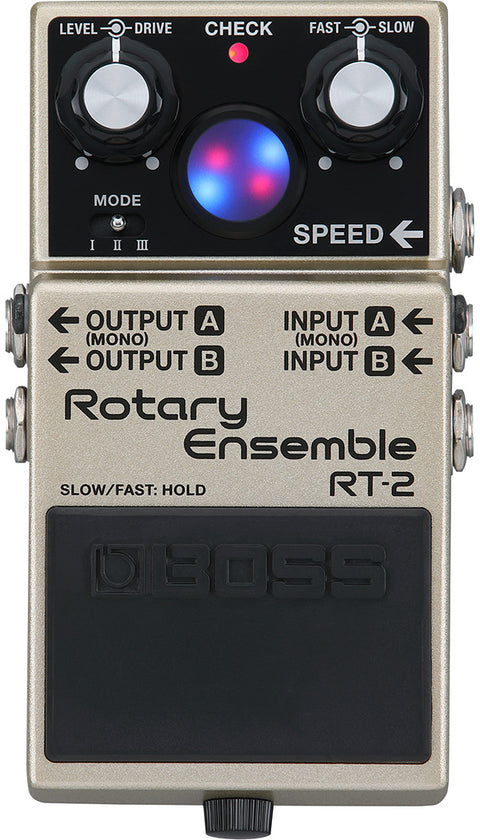 Boss RT-2 Rotary Ensemble Guitar Pedal (Rotary speaker cabinets simulator)
