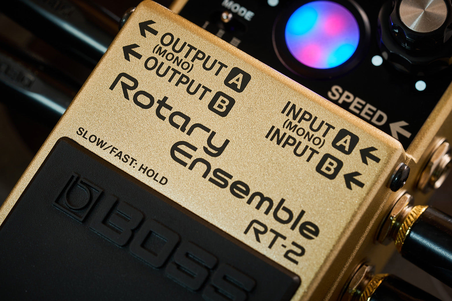 Boss RT-2 Rotary Ensemble Guitar Pedal (Rotary speaker cabinets simulator)