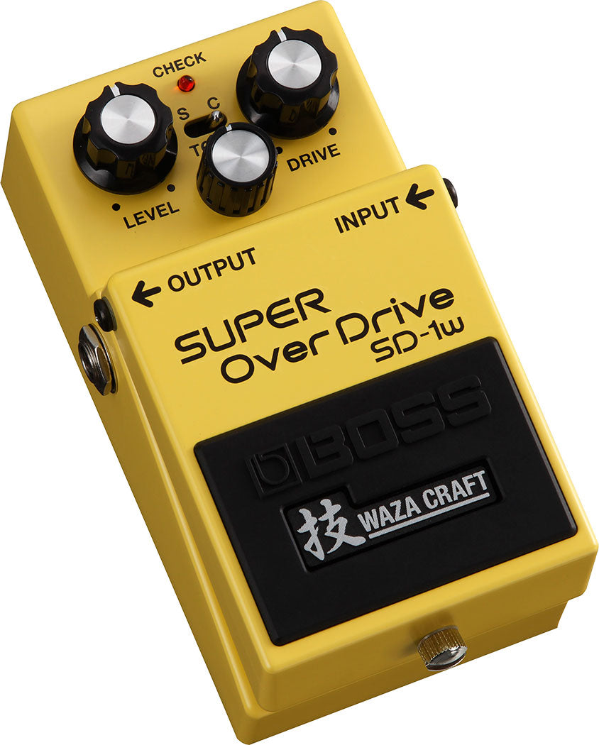 Boss Waza Craft SD-1w Super Overdrive Guitar Pedal