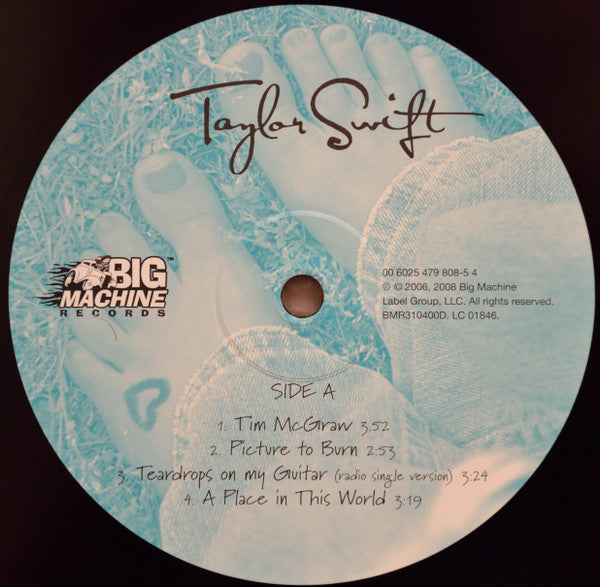 Taylor Swift Self-titled Debut 2-LP Vinyl Record - 180g Black - Limited Import - New/Sealed