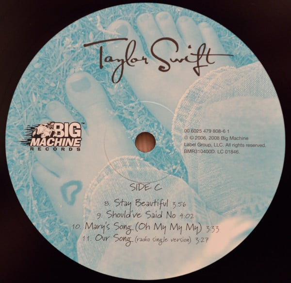 Taylor Swift Self-titled Debut 2-LP Vinyl Record - 180g Black - Limited Import - New/Sealed
