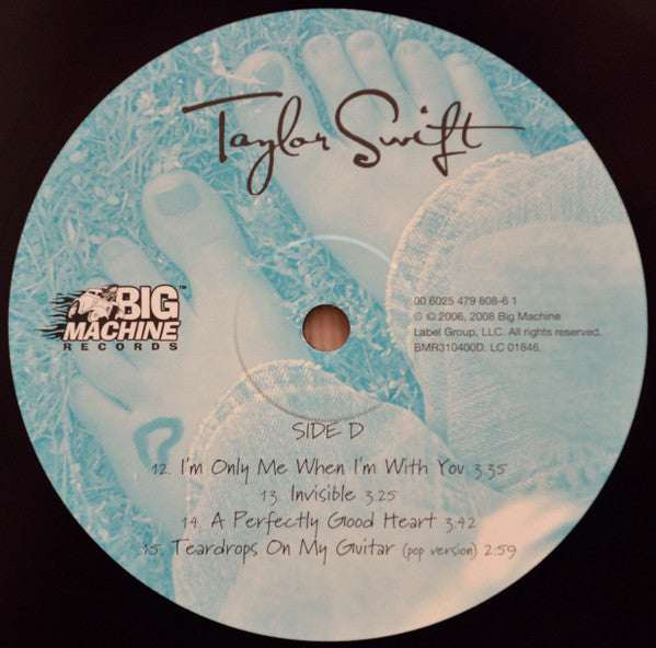Taylor Swift Self-titled Debut 2-LP Vinyl Record - 180g Black - Limited Import - New/Sealed