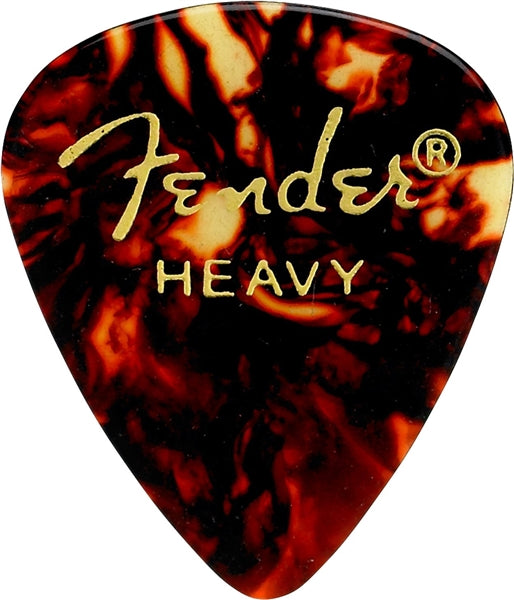 Fender Premium Celluloid 351 Picks Shape 12-Pack - Tortoise Shell
