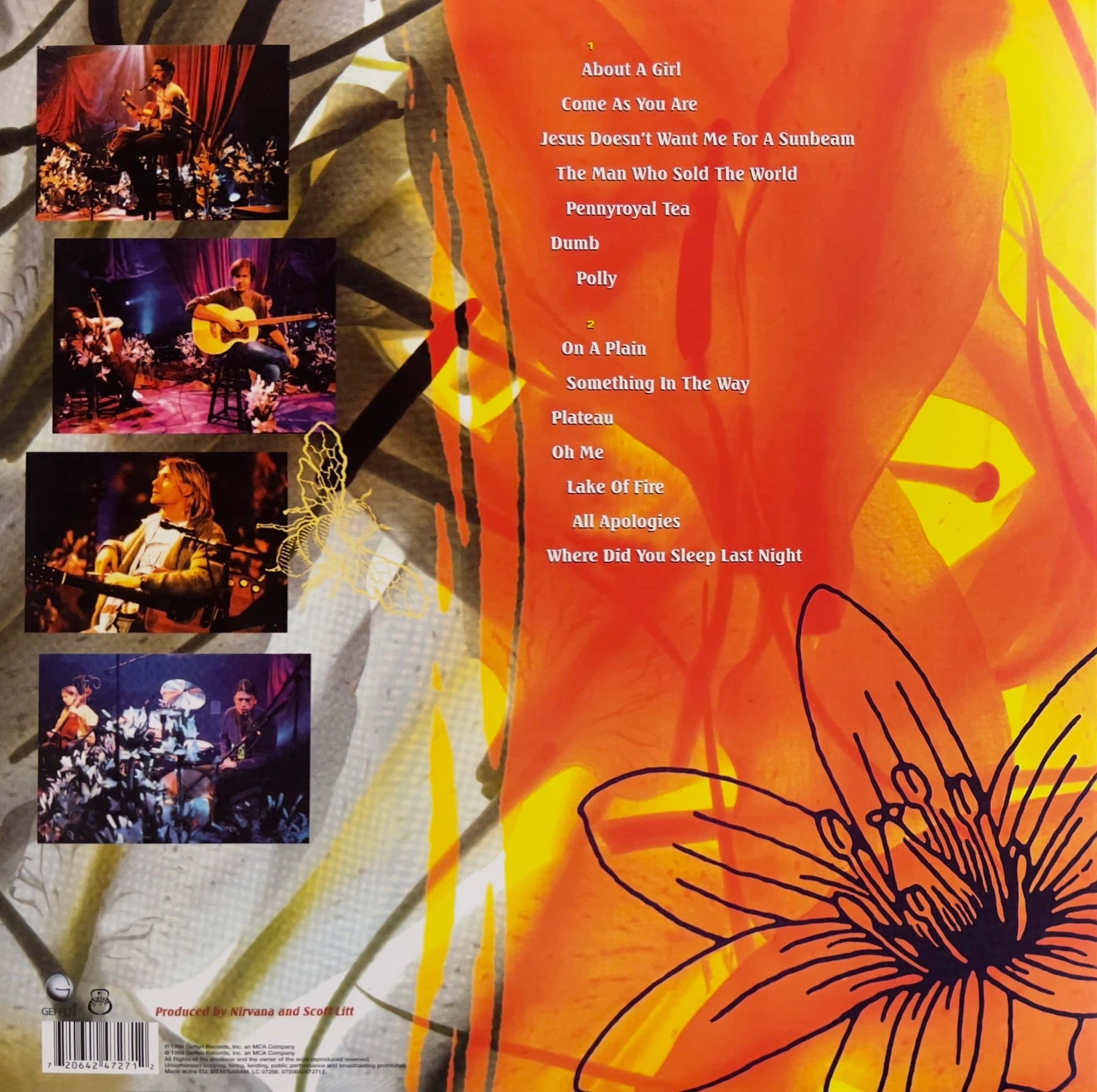 Nirvana - MTV Unplugged in New York - Vinyl Record LP