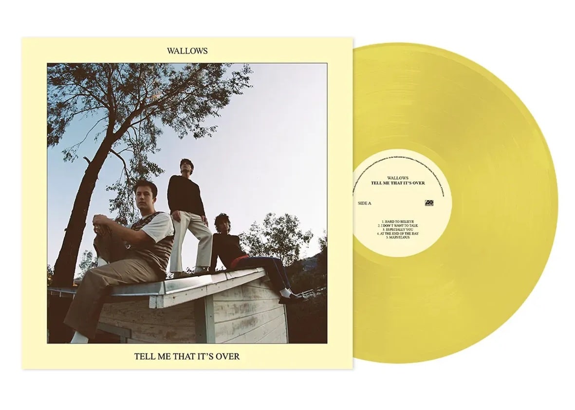 Wallows - Tell Me That It's Over - Vinyl Record LP - Yellow Vinyl