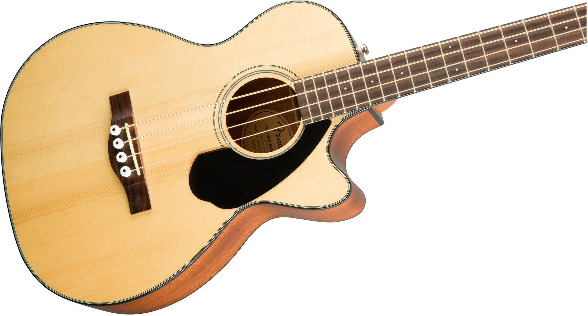 Fender CB-60SCE Acoustic Bass-Natural Wood