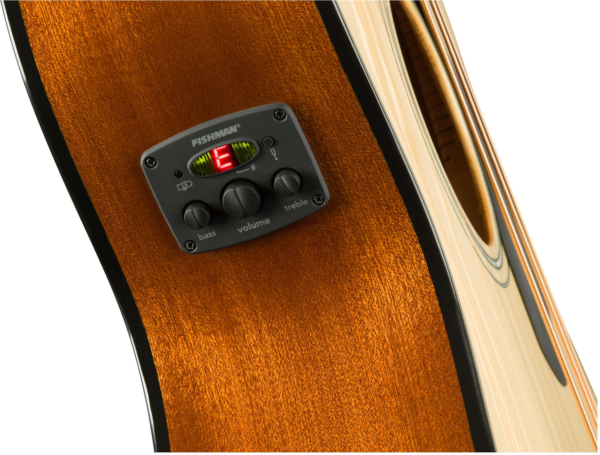 Fender CB-60SCE Acoustic Bass-Natural Wood