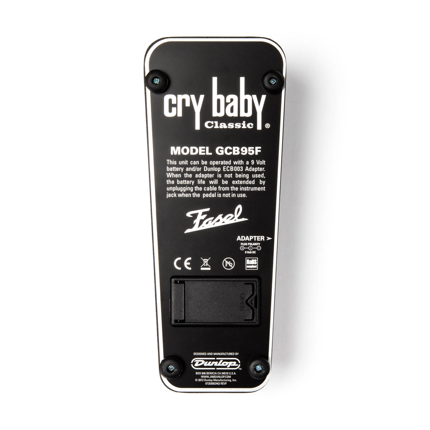 Dunlop Cry Baby Classic Wah Pedal