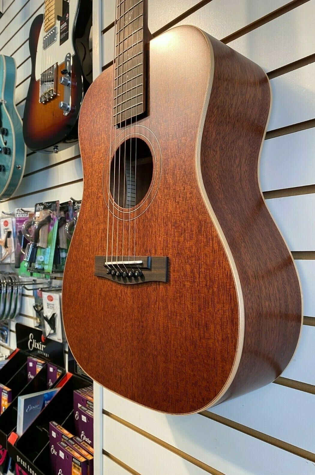 Journey® OF312 Acoustic-Electric Travel Guitar w/ Carryon Bag DEMO