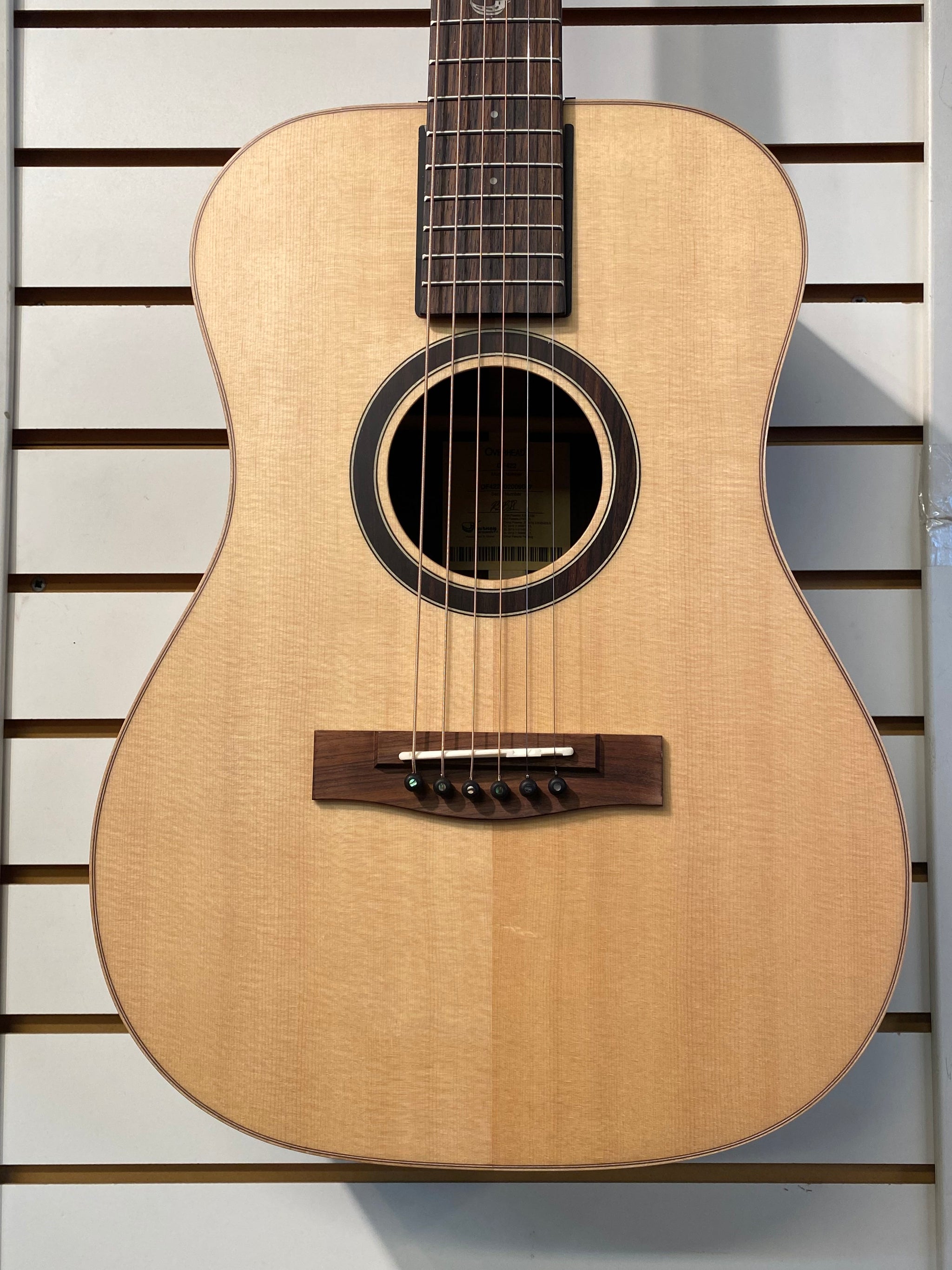 Journey® OF422 Acoustic-Electric Travel Guitar w/ Carryon Bag 9047