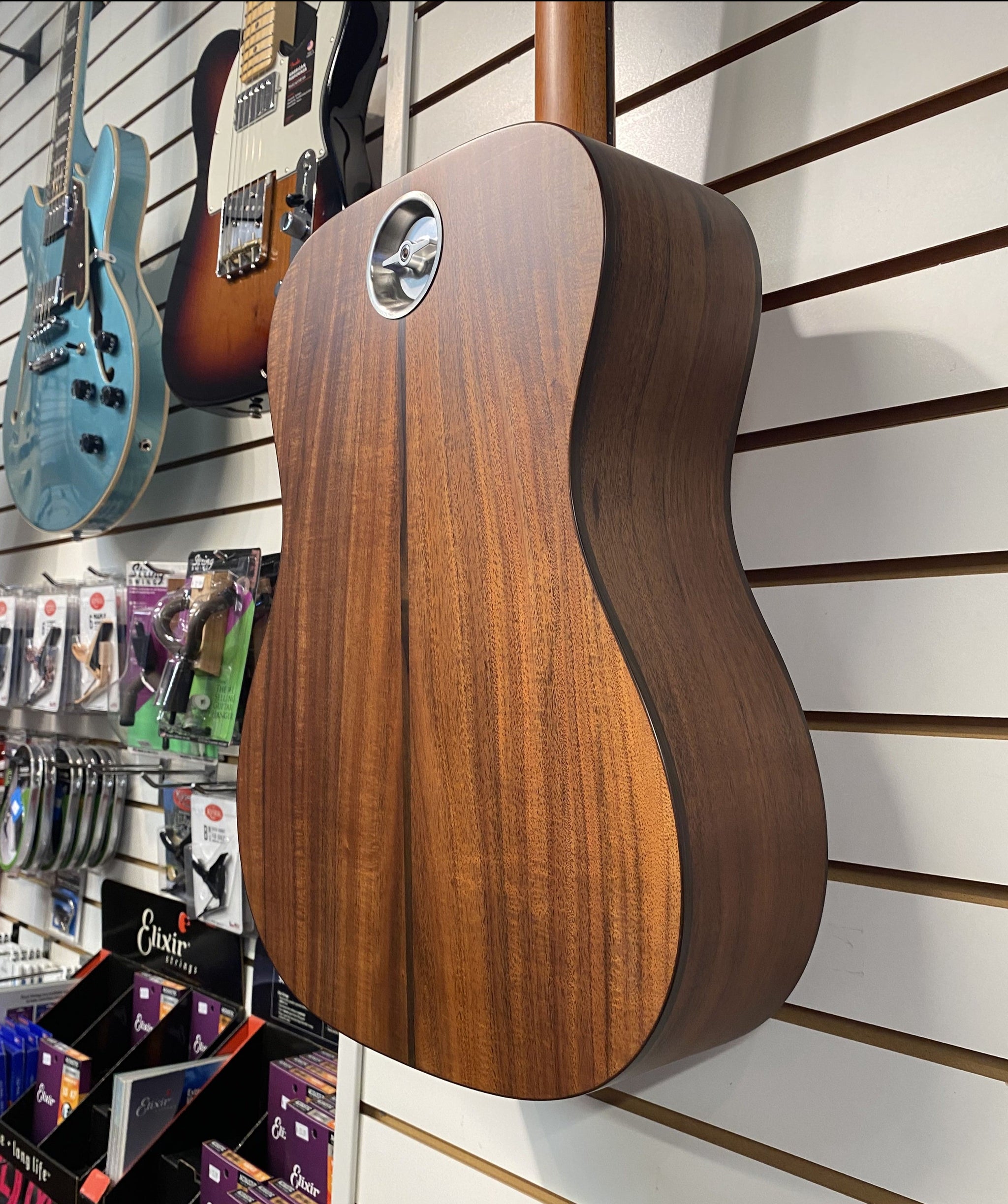 Journey® OF822C Limited Edition KOA Acoustic-Electric Travel Guitar w/ Carryon Bag 2029