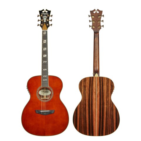 D'Angelico Excel Tammany Auburn Acoustic Electric Guitar