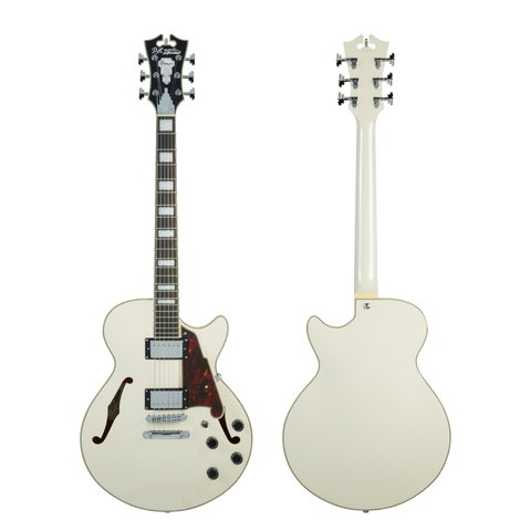 D'Angelico Premier SS Champagne Electric Guitar Stop Tailpiece