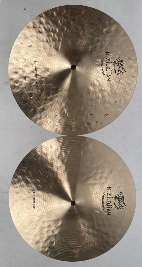 Zildjian Constantinople 14" Hi Hat Top + Bottom K1070