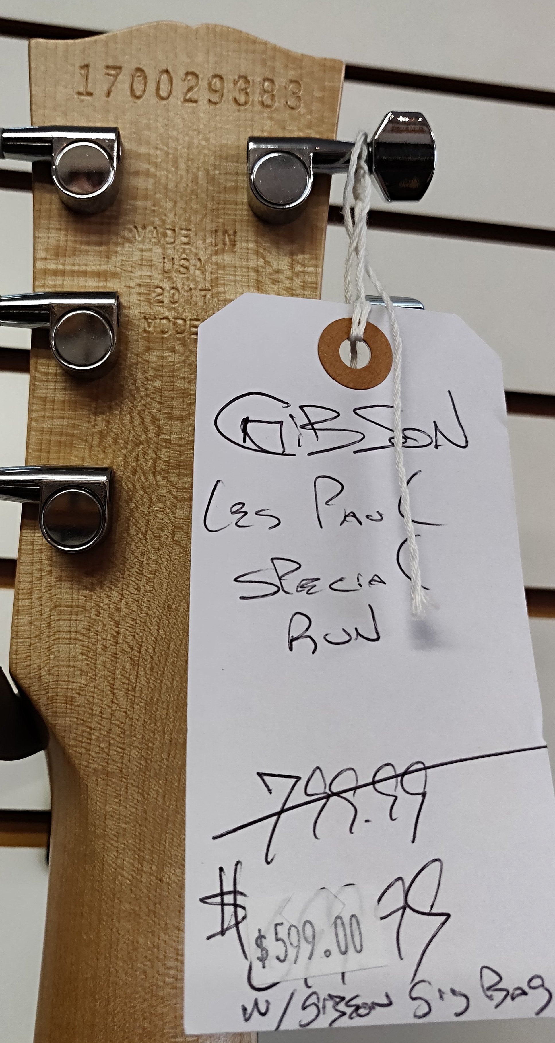 USED - Gibson Les Paul Special Run (2017 Model)