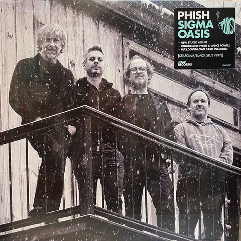 Phish - Sigma Oasis - Seafoam/Black Split Colored Vinyl Record LP