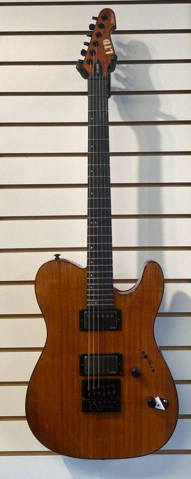ESP LTD TE-1000 EVERTUNE KOA ELECTRIC GUITAR NATURAL GLOSS