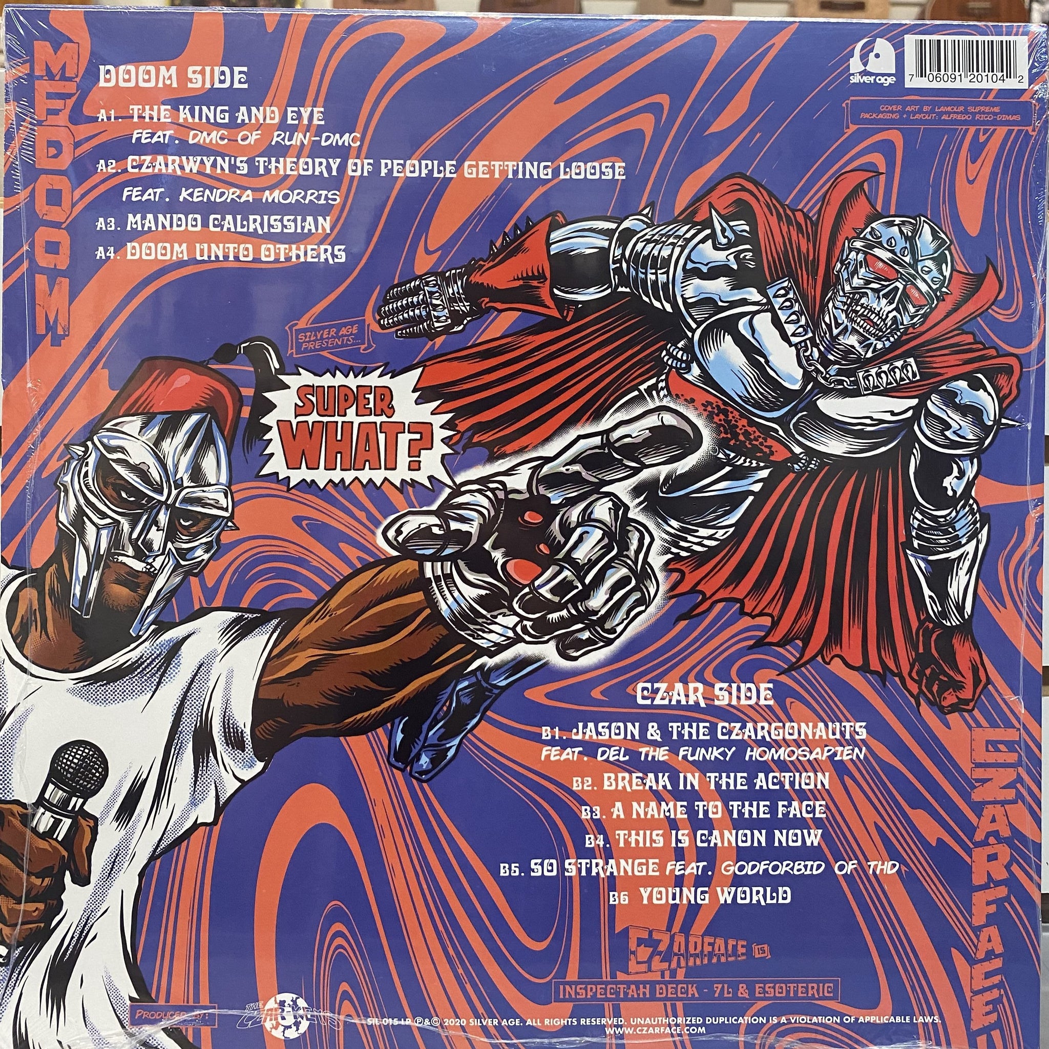 Czarface & MF Doom - SUPER WHAT? - Vinyl LP Record (Rap)