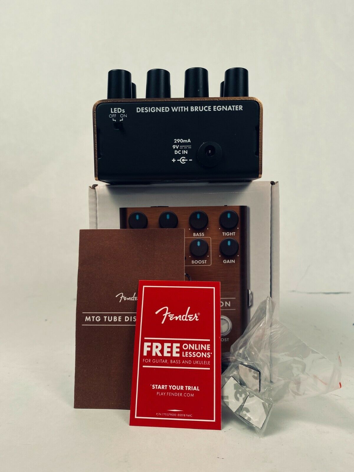 FENDER MGT TUBE DISTORTION PEDAL