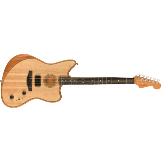 Fender Acoustasonic Natural Wood Jazzmaster