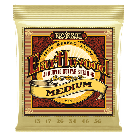 Ernie Ball Earthwood Medium - 80/20 Bronze Alloy Acoustic Guitar Strings