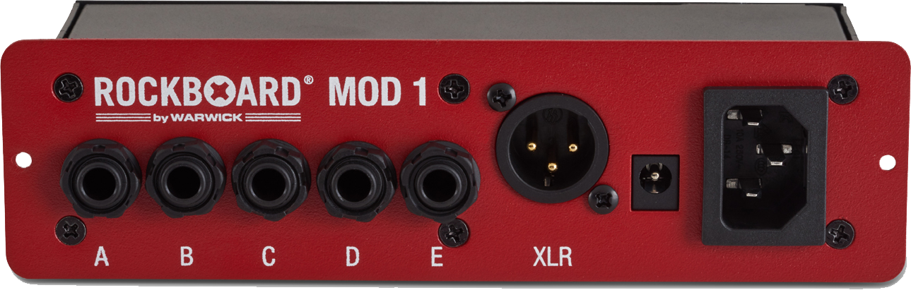 RockBoard MOD 1 - All-in-one Patchbay - TRS, XLR & Barrel