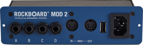 RockBoard MOD 2 - All-in-one Patchbay - TS/TRS, MIDI & USB