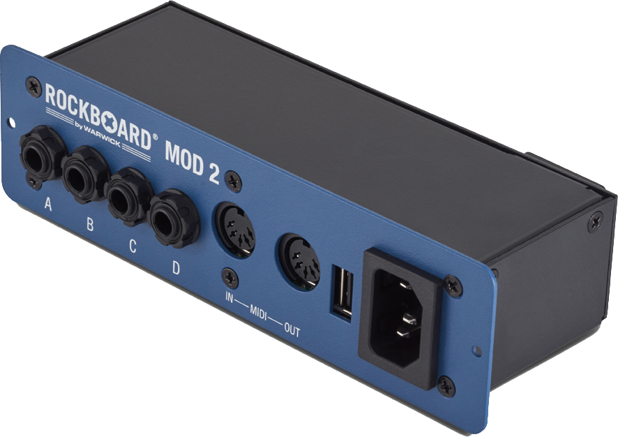 RockBoard MOD 2 - All-in-one Patchbay - TS/TRS, MIDI & USB