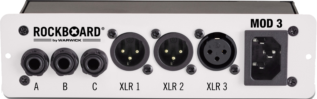 RockBoard MOD 3 - All-in-one Patchbay - XLR & TRS for Vocalists