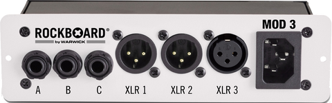 RockBoard MOD 3 - All-in-one Patchbay - XLR & TRS for Vocalists