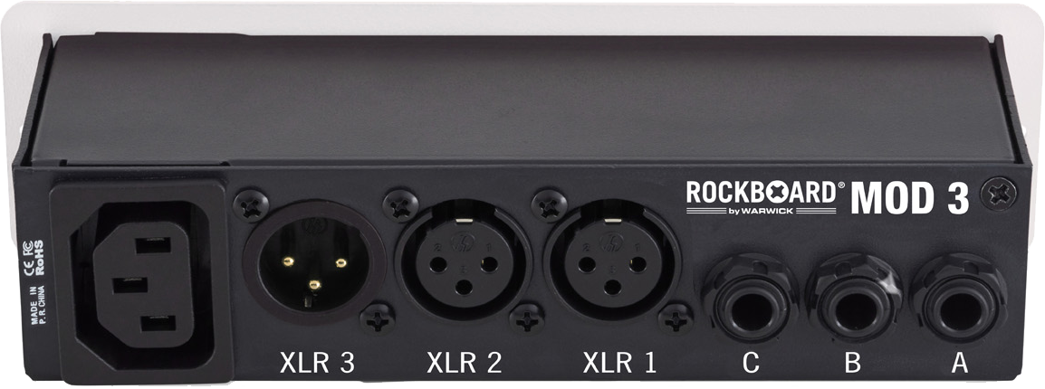 RockBoard MOD 3 - All-in-one Patchbay - XLR & TRS for Vocalists
