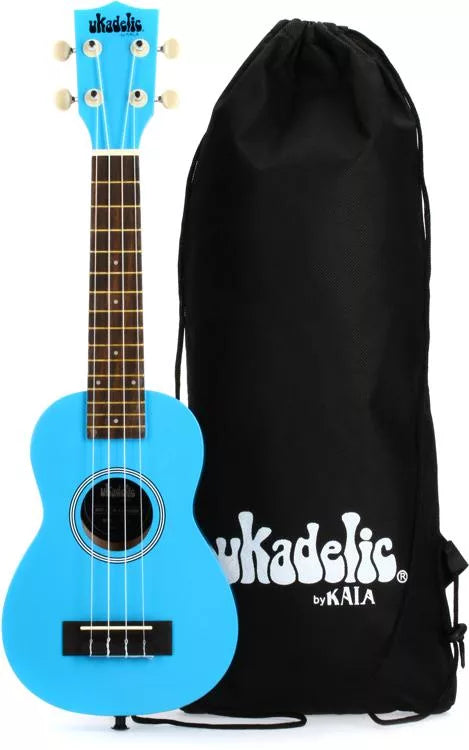 Kala Ukadelic Soprano Ukulele - BlueYonder