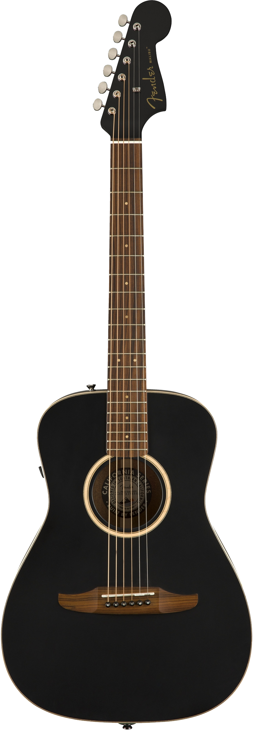 Fender Malibu Special Acoustic / Electric Guitar - Jetty Black